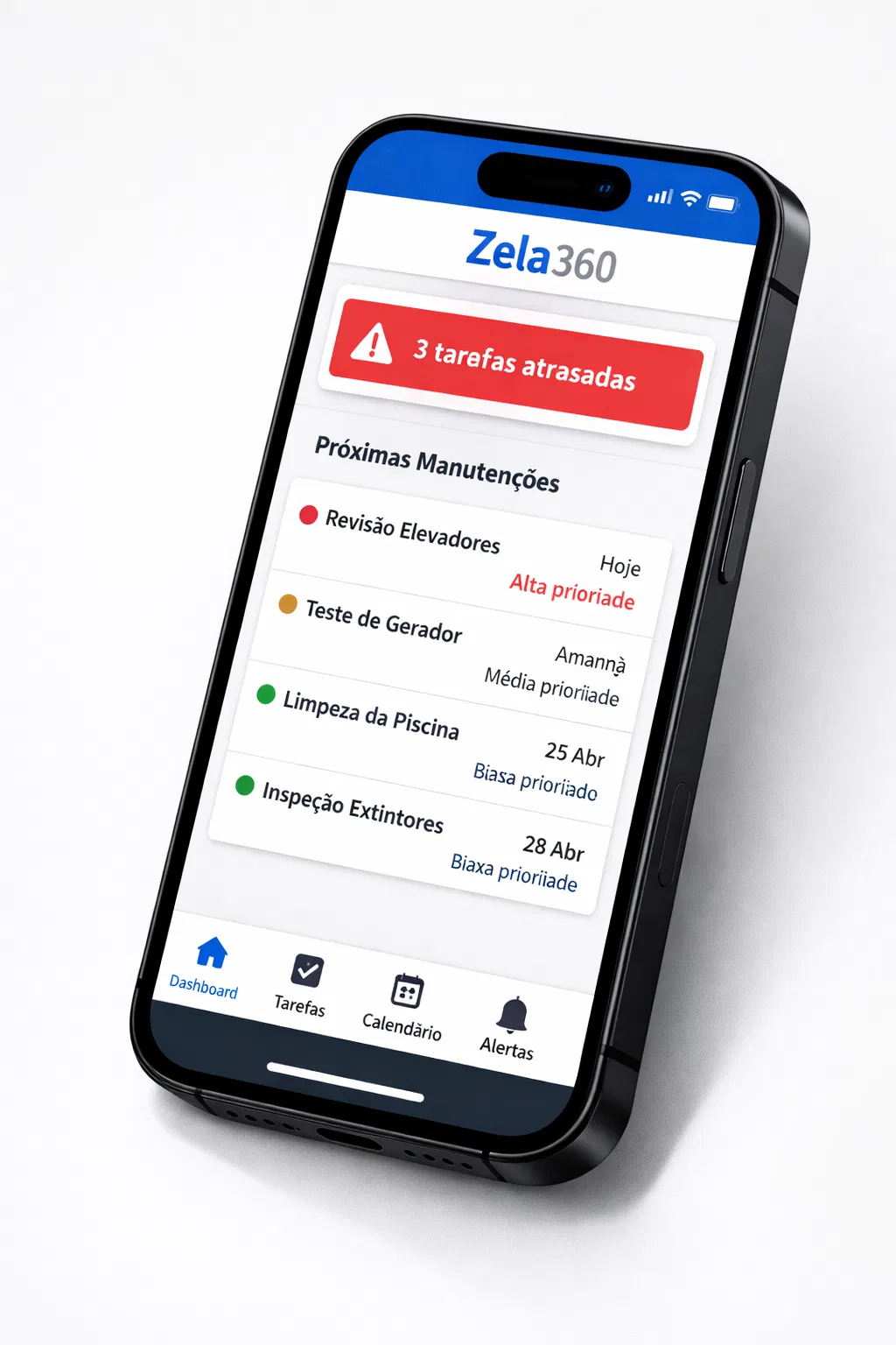 Zela360 no celular